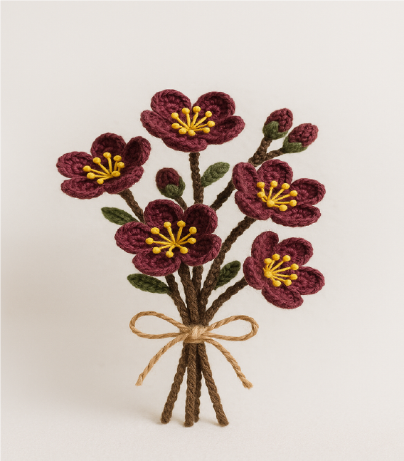 Various Crochet Floral Bouquet Patterns
