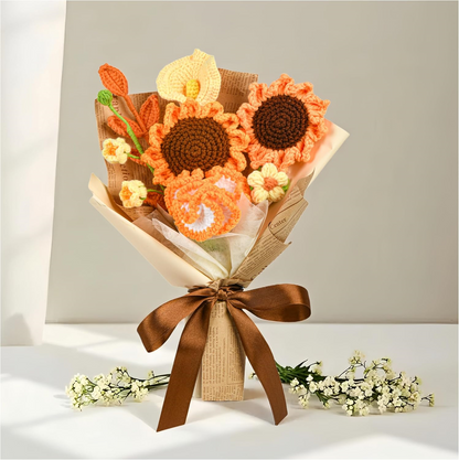 Various Crochet Floral Bouquet Patterns